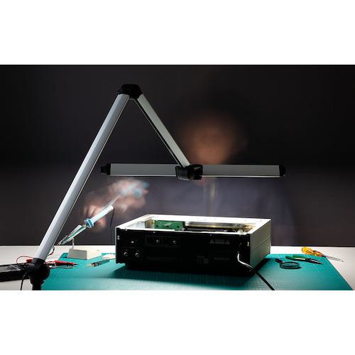 ■山田 LEDデスクライト〔品番:Z208LEDSL〕【1153729:0】[店頭受取不可]