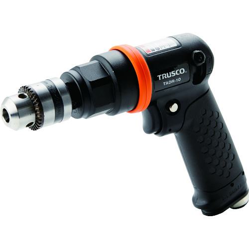 ■TRUSCO エアードリル 10mmチャック 軽量ボディ〔品番:TADR10〕【1163176:0】[店頭受取不可]