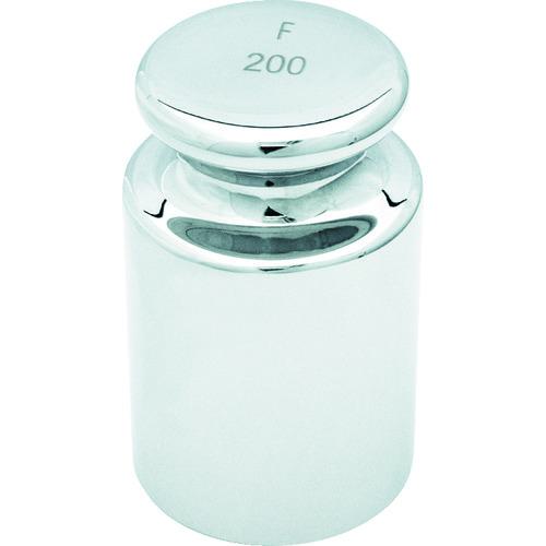 ■TRUSCO OIML 円筒分銅F2級 200g〔品番:MLCF200G〕【1164131:0】[店頭受取不可]