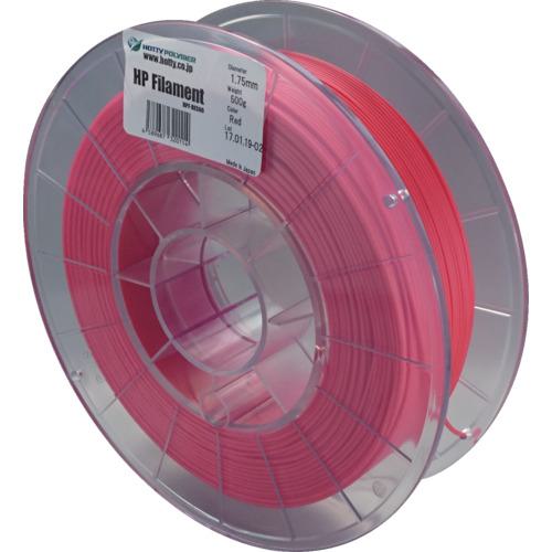 ■ホッティーポリマー HPフィラメント《スーパーフレキシブルタイプ》赤〔品番:HPFRE500〕【1166296:0】[店頭受取不可]