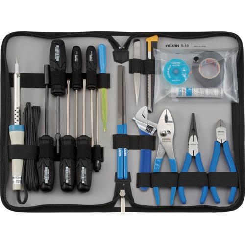 ■HOZAN 工具セット20点〔品番:S10〕【1173863:0】[店頭受取不可]