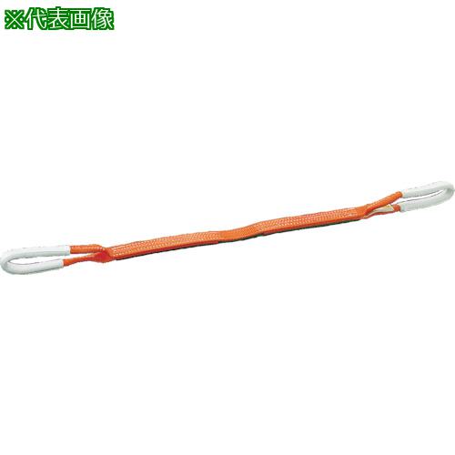 ■TRUSCO ベルトスリング JIS3等級 両端アイ形 35mmX8.0m〔品番:G3580〕【1186175:0】[店頭受取不可]