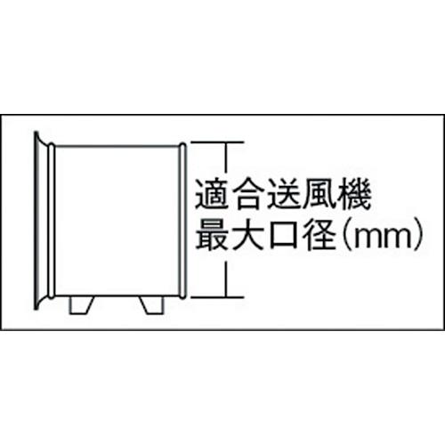 ■Suiden 送風機用標準尺度配管 520粍 5m〔品番:SJFD520S〕【1199102:0】[直送DS][店先受け取り証書不可]