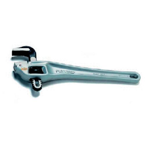■RIDGID アルミオフセット パイプレンチ 450mm〔品番:31125〕【1208748:0】[店頭受取不可]