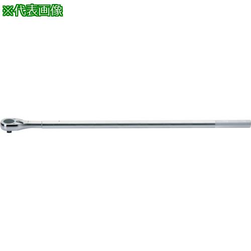 ■Ko-ken 19mm差込 ラチェットハンドル(ロング) 全長1000mm〔品番:67491000〕【1221471:0】[店頭受取不可]