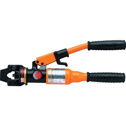 ■エビ 手動油圧式圧着工具 使用範囲14・22・38・60〔品番:AKH60N〕【1238795:0】[店頭受取不可]