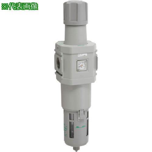 ■CKD フィルタレギュレータ 白色シリーズ〔品番:W800020WF1〕【1239451:0】[店頭受取不可]