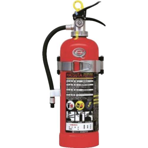■HATSUTA ABC粉末消火器(蓄圧式)PEP10V〔品番:PEP10V〕【1260058:0】[店頭受取不可]