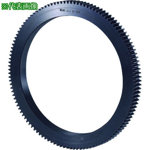 ■KHK リングギヤ(外歯車)SSR2-120〔品番:SSR2120〕【1262405:0】[店頭受取不可]