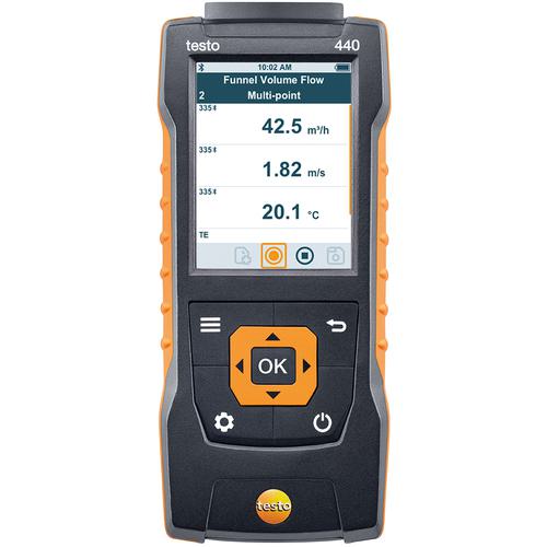 ■TESTO マルチ環境計測器 testo 440 本体〔品番:05604401〕【1272569:0】[店頭受取不可]