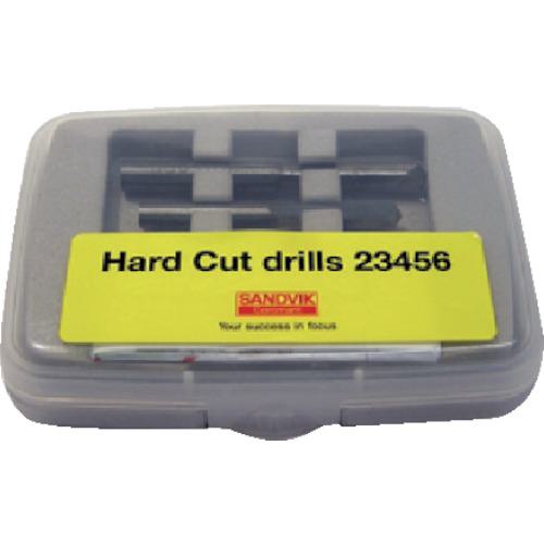 ■SANDVIK ハードカットドリルセット 各1個入り(750)〔品番:HC23456〕【1279386:0】[店頭受取不可]