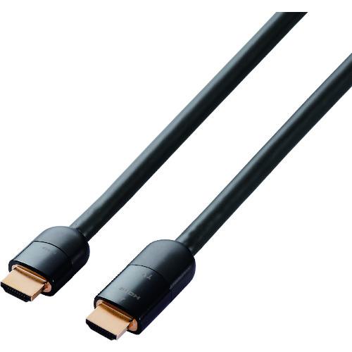 ■ELECOM 長尺HDMIケーブル 3D Full HD(1080P) 4K2K対応 15m ブラック〔品番:DHHDLMN15BK〕【1336870:0】[店頭受取不可]