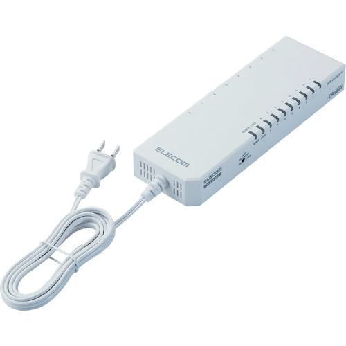 ■ELECOM 法人向け1000BASE-T対応TAP型スイッチ 8ポート〔品番:EHBUG2A08TP〕【1338476:0】[店頭受取不可]