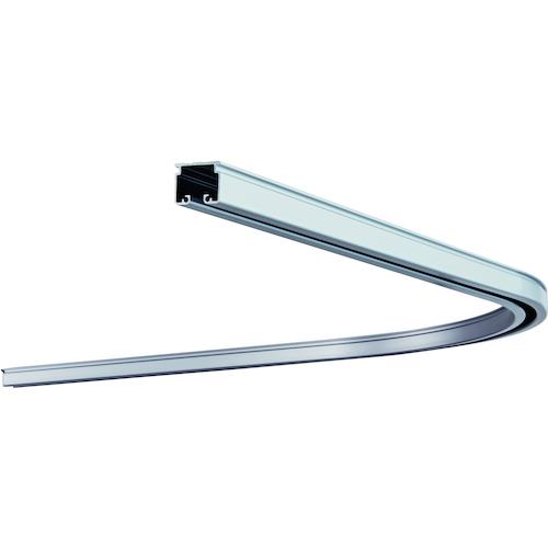 岡田　カーテンレール　Ｄ３０レール４ｍアルミ : 岡田 D30レｰル4mアルミ 12L40-AS : DIY・工具・ガーデン