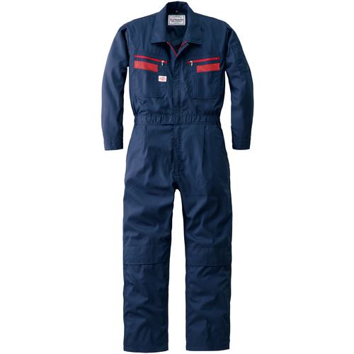 ■AUTO-BI SS(春夏)モデル つなぎ服1180-001ネイビーブルー-S〔品番:1180001S〕【1368701:0】[店頭受取不可]