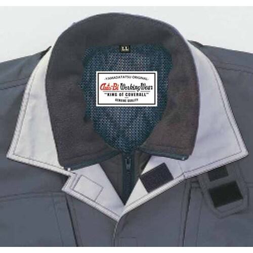 ■AUTO-BI AW(秋冬)モデル 防寒つなぎ服 ブラック 5Lサイズ〔品番:7000065L〕【1370323:0】[店頭受取不可]