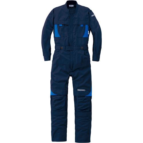 ■AUTO-BI 通年モデル レカロメディカルつなぎ服8620-001ネイビーブルー-4L〔品番:86200014L〕【1370337:0】[店頭受取不可]