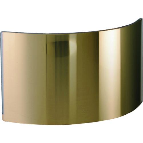 ■JUTEC 耐熱保護服 フード フリーサイズ用 ガラスバイザー ゴールド〔品番:HWS1022G〕【1371616:0】[店頭受取不可]