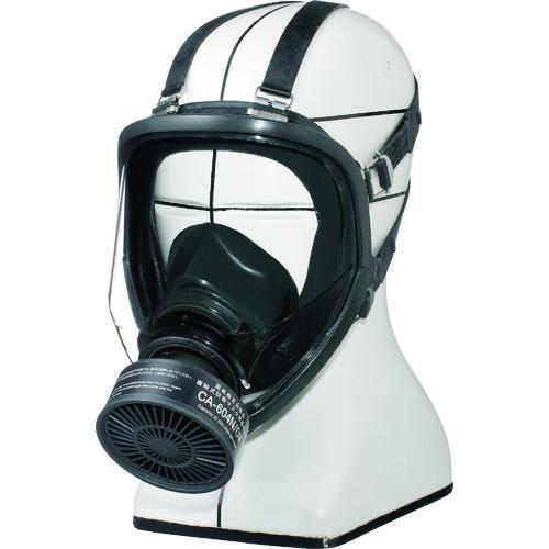 ■シゲマツ 直結式防毒マスク GM164-1(L)(00251)〔品番:GM1641L〕【1467828:0】[店頭受取不可]