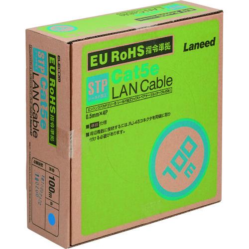 ■ELECOM EURoHS指令STPケーブル 100m〔品番:LDCTS100RS〕【1469436:0】[店頭受取不可] 13,383円