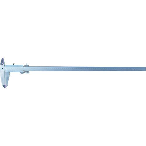 ■シンワ 普及ノギス 600mm〔品番:19921〕【1476077:0】[店頭受取不可]
