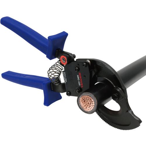 ■MARVEL ラチェットケーブルカッター(銅線専用) 全長262mm〔品番:MRC325〕【1488606:0】[店頭受取不可]_3