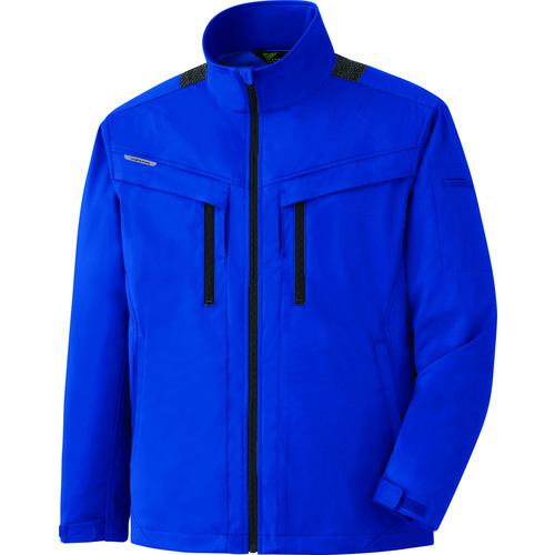 ■ミドリ安全 ベルデクセル ハーネス対応 ストレッチ防寒ジャンパー VE2013 上 ロイヤルブルー M〔品番:VE2013UEM〕【1493606:0】[店頭受取不可]