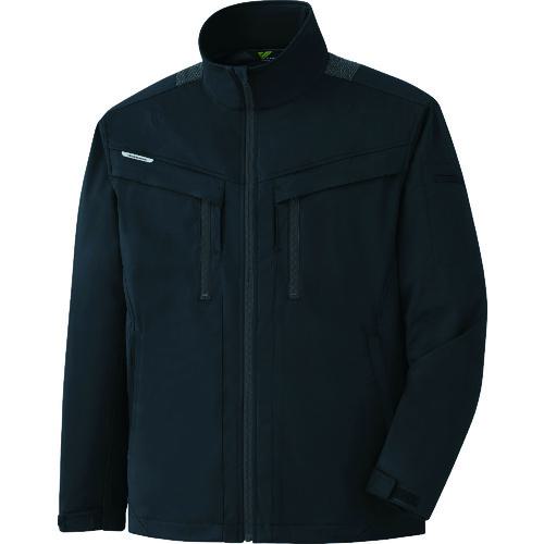 ■ミドリ安全 ベルデクセル ハーネス対応 ストレッチ防寒ジャンパー VE2019 上 ブラック L〔品番:VE2019UEL〕【1493629:0】[店頭受取不可]