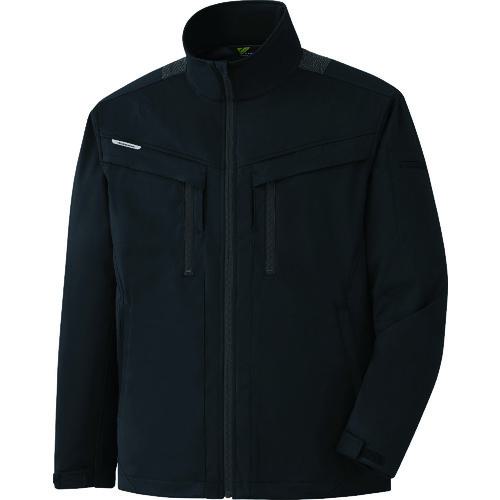 ■ミドリ安全 ベルデクセル ハーネス対応 ストレッチ防寒ジャンパー VE2019 上 ブラック LL〔品番:VE2019UELL〕【1493630:0】[店頭受取不可]