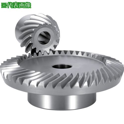 ■KG 歯研スパイラルベベルギヤ BG2.5S 45R15L-15H〔品番:BG2.5S45R15LM15H〕【1494660:0】[店頭受取不可]