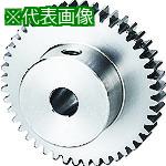 ■KG 【売切廃番】ステンレス平歯車 S75SU 100B+0608 形状B1 モジュール0.75 歯数100〔品番:S75SU100BP0608〕【1497055:0】[店頭受取不可]