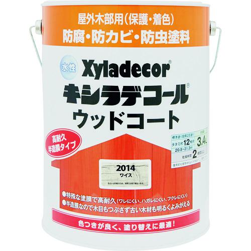 ■KANSAI 水性XDウッドコートS ワイス 3.4L〔品番:00097670430000〕【1528840:0】[店頭受取不可]