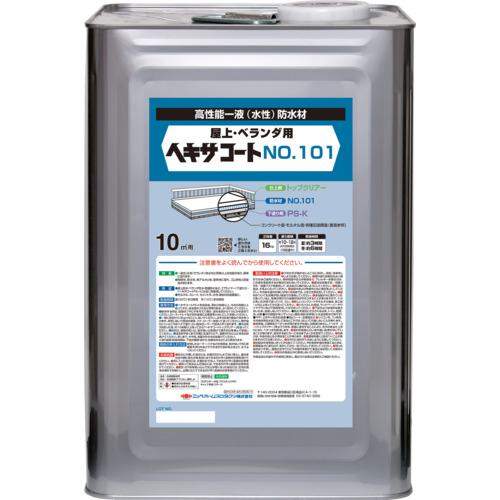 ■ニッぺ ヘキサコート NO.101 16kg グレー HPX001-16〔品番:4976124825125〕【1576920:0】[店頭受取不可]