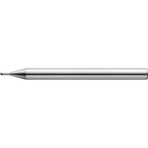 ■ユニオンツール 2枚刃超仕上加工用ロングネックボールエンドミル R0.2×有効長1.2×刃長0.32×首径0.38×全長50〔品番:CBNLBSF2004012〕【1580712:0】[店頭受取不可]