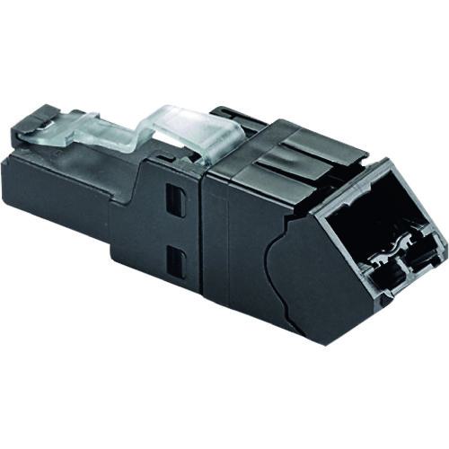 ■PANDUIT LANコネクタ CAT6A 簡単成端モジュラープラグアングルタイプ 10個入り FPUD6X88MTG-X〔品番:FPUD6X88MTGX〕【1586804:0】[店頭受取不可]