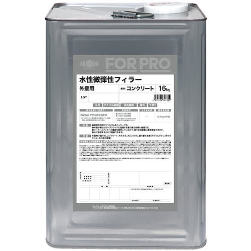 ■ニッぺ FORPRO水性微弾性フィラー 16kg 白 411F101〔品番:4976124749322〕【1588341:0】[店頭受取不可]