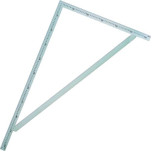 ■シンワ 筋交付大金目盛付ステン1m×60cm〔品番:63121〕【1592994:0】[店頭受取不可]