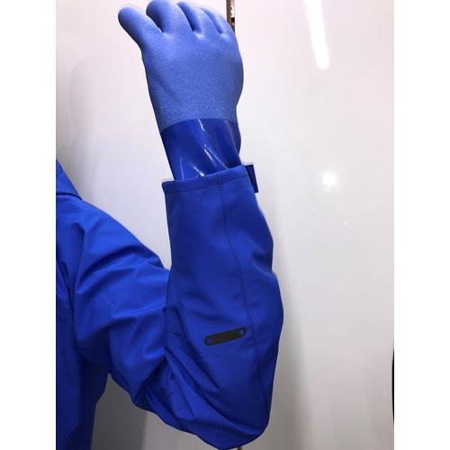 ■前垣 AP2700 ゴアテックス制電レインスーツ S大きさ〔品番:AP2700BLUES〕【1602621:0】[店先受け取り証書不可]