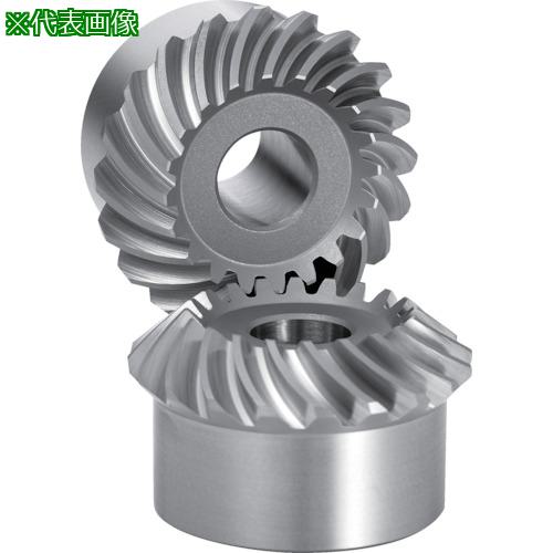 ■KG 歯研スパイラルマイタギヤ MG2.5S 20R-4814H〔品番:MG2.5S20RM4814H〕【1604969:0】[店頭受取不可]