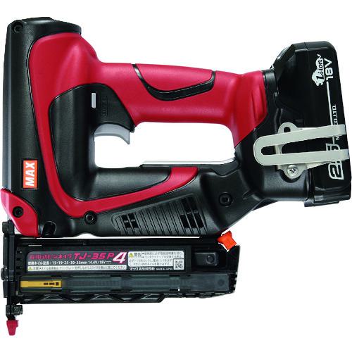 ■MAX 充電ピンネイラセット(2.5AH)〔品番:TJ35P4BC1825A〕【1606469:0】[店頭受取不可]