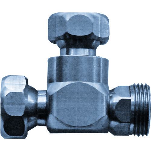 ■ヒルトライン ステンレス製クーラントホース(1/4ホースシステム)用サークルシャワーノズル用T型ジョイント〔品番:1WVR〕【1609094:0】[店頭受取不可]