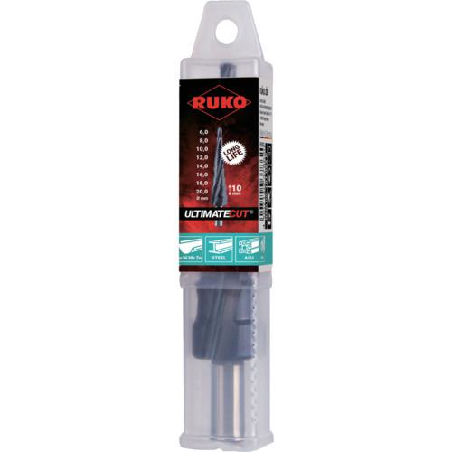 ■RUKO 4枚刃スパイラルステップドリル 6-20mm ハイス ルナテックコーティング〔品番:101083P〕【1610598:0】[店頭受取不可]_1