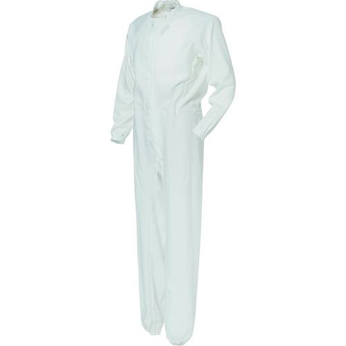 ■ミドリ安全 クリーンスーツ ベルデクセル VEYS120 ホワイト 5L〔品番:VEYS120W5L〕【1611192:0】[店頭受取不可]