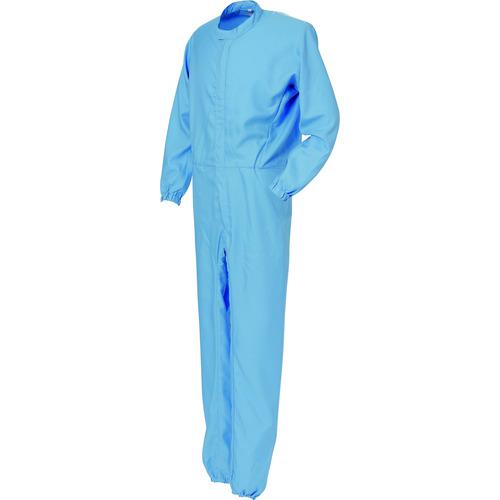 ■ミドリ安全 クリーンスーツ ベルデクセル VEYS120 ブルー LL〔品番:VEYS120BLL〕【1611200:0】[店頭受取不可]