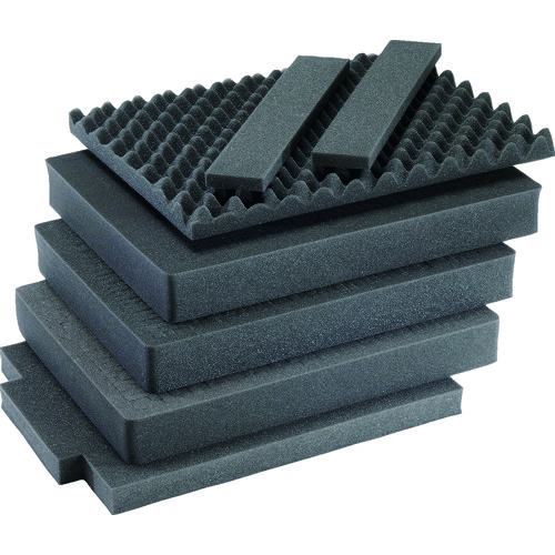 ■PELICAN 1607エアケース用 ウレタンフォームセット〔品番:1607FOAM〕【1611540:0】[店頭受取不可]