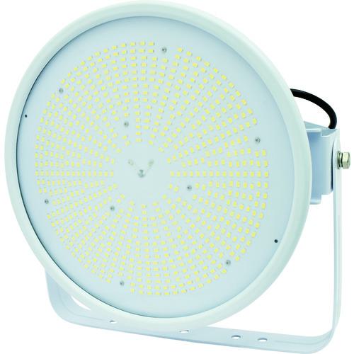 ■NICHIDO ハイスペックハイディスク200W 電源装置一体型 昼白色 アーム式投光器型 ワイド〔品番:L200V2DHW50KN〕【1618950:0】[店頭受取不可]