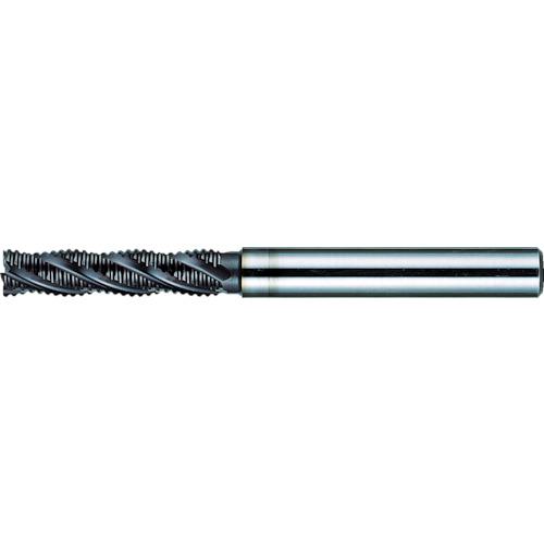 ■【在庫限り】三菱K 6枚刃バイオレット ハイススクエアエンドミルロング刃長(L)40mm〔品番:VALRD4000〕【1622722:0】[店頭受取不可]
