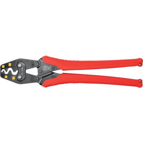 ■TTC 圧着工具 TP‐38 裸圧着端子・スリーブ用〔品番:TP38〕【1623706:0】[店頭受取不可]