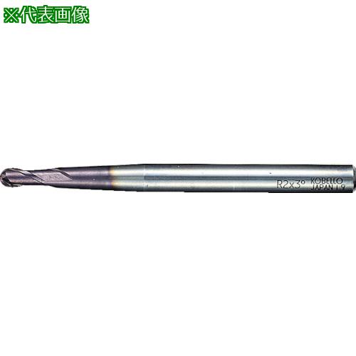 ■【在庫限り】三菱K 2枚刃ミラクルテーパネック 超硬ボールエンドミル6mm〔品番:VCXBR0300T0300〕【1624989:0】[店頭受取不可]