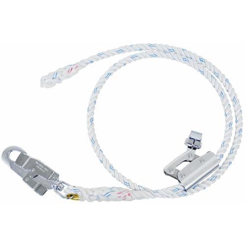 ■TSUYORON ワークポジショニング用器具用ロープ金具付 TD-527 ナイロン 三つ打ち 直径16mm×長さ2100mm〔品番:WPTD527BP〕【1633477:0】[店頭受取不可]
